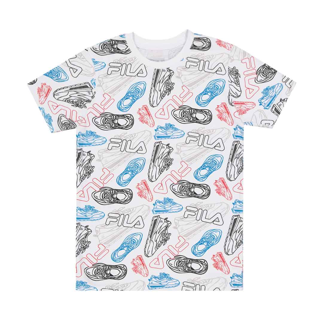 Fila Kids Ensemble Short Tee Shirt Fila Fila Brand Clothes