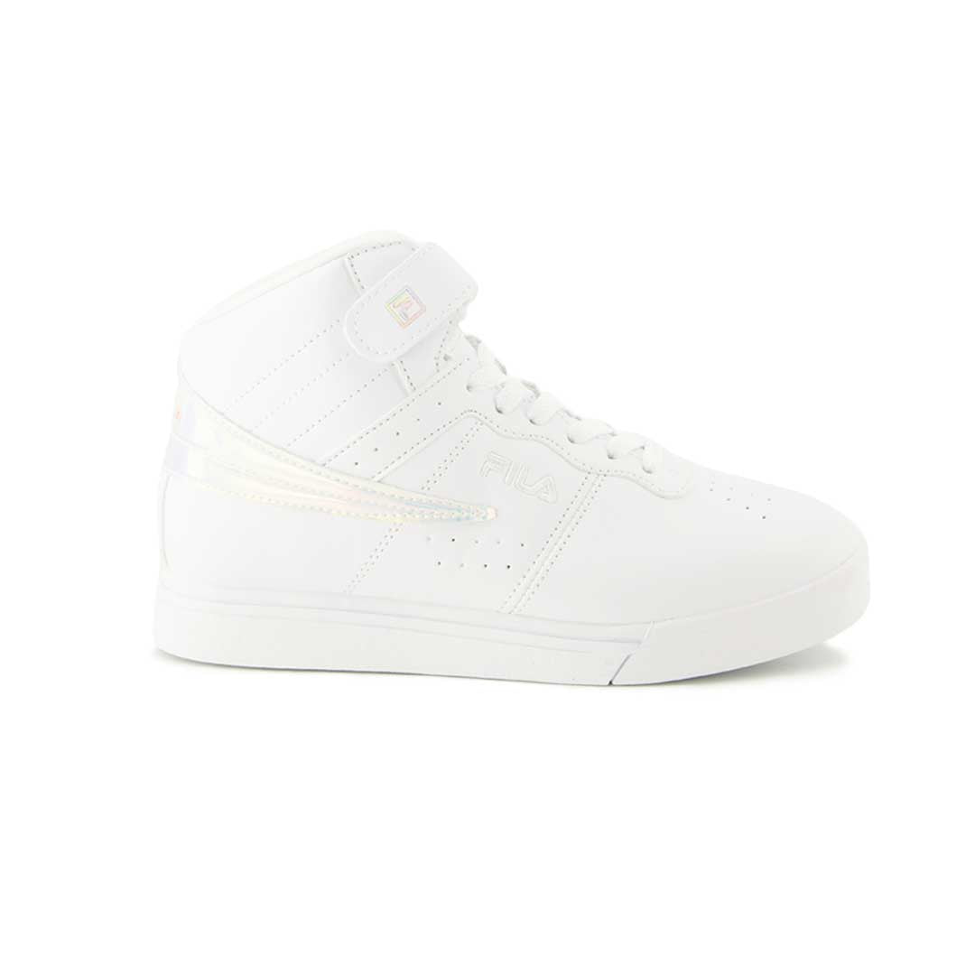 FILA Size-5 Kids Vulc 13 Mid Sneaker Shoes Highrise / White FILA Size-5 Kids Vulc 13 Mid Sneaker Shoes Highrise / White  main image 4