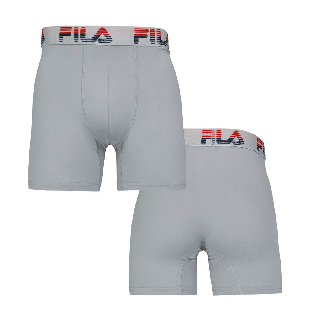 FILA - Men's 4 Pack Boxer Brief (FM412BXPB13 410)