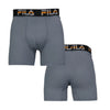 FILA - Men's 4 Pack Spandex Boxer Brief (FM412BXPB13 999)