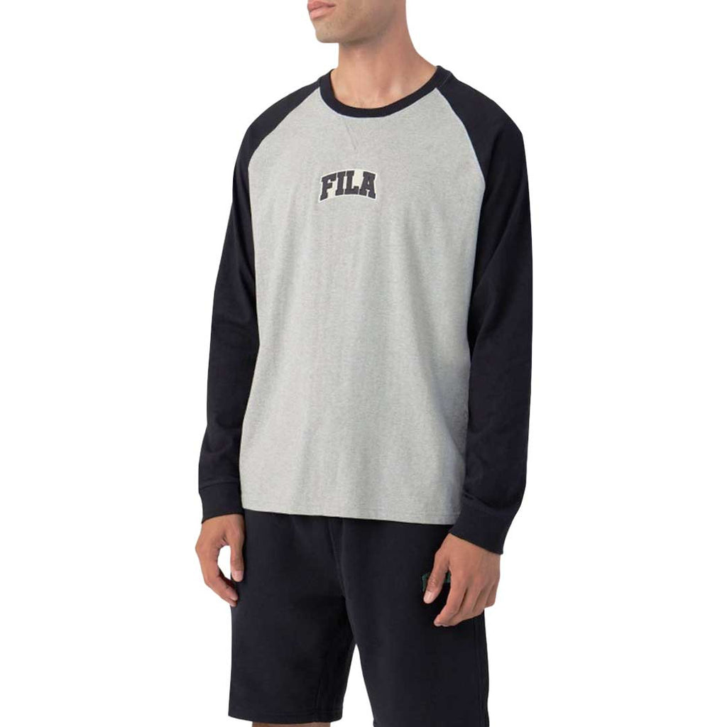 FILA - Men's Chet Raglan Crew Long Sleeve T-Shirt (LM23D554 064)