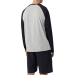 FILA - Men's Chet Raglan Crew Long Sleeve T-Shirt (LM23D554 064)