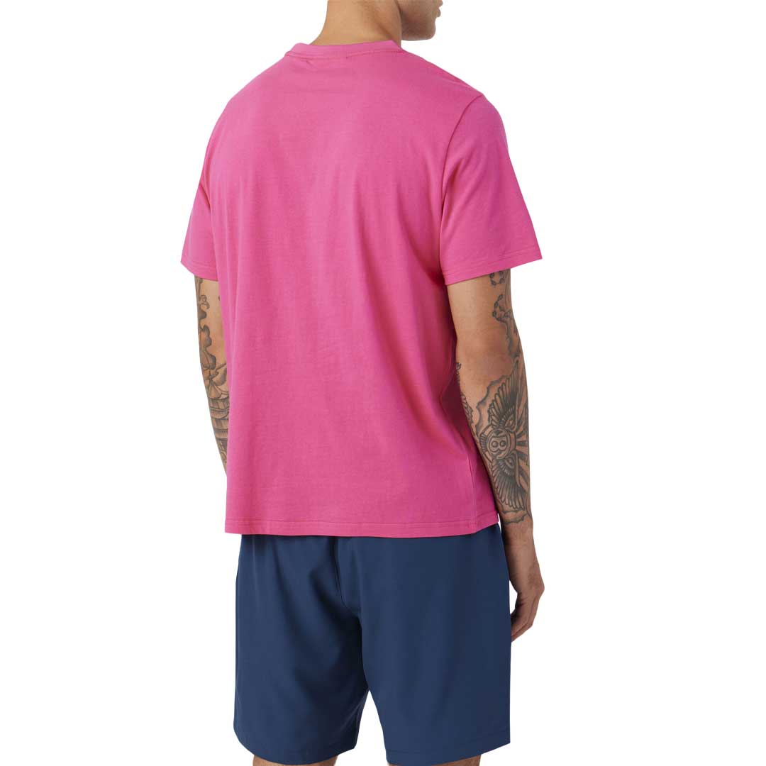FILA Men s Divo T Shirt LM23B722 677 Pnk Multi S