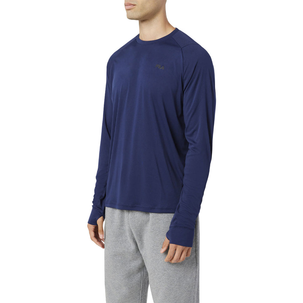 FILA - Men's Jazam Long Sleeve Crewneck T-Shirt (LM13B490 410)