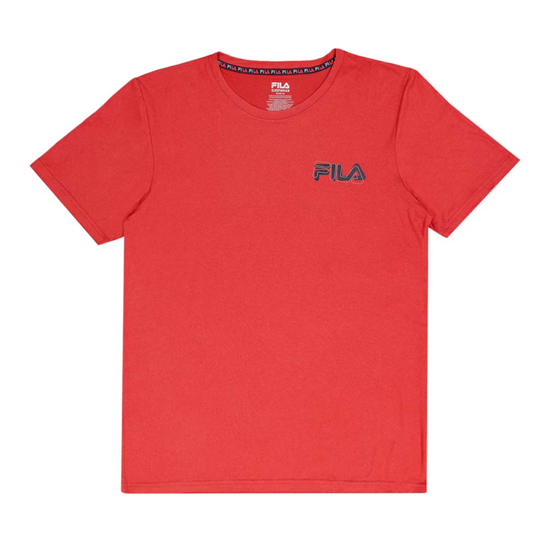 Fila shirt red clearance