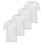FILA - Men's V-Neck 4 Pack Jersey T-Shirt (FM0115CT 100)