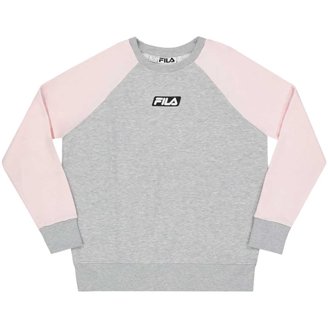 FILA Pull ras du cou cramoisi pour femme (SW13B653 289)