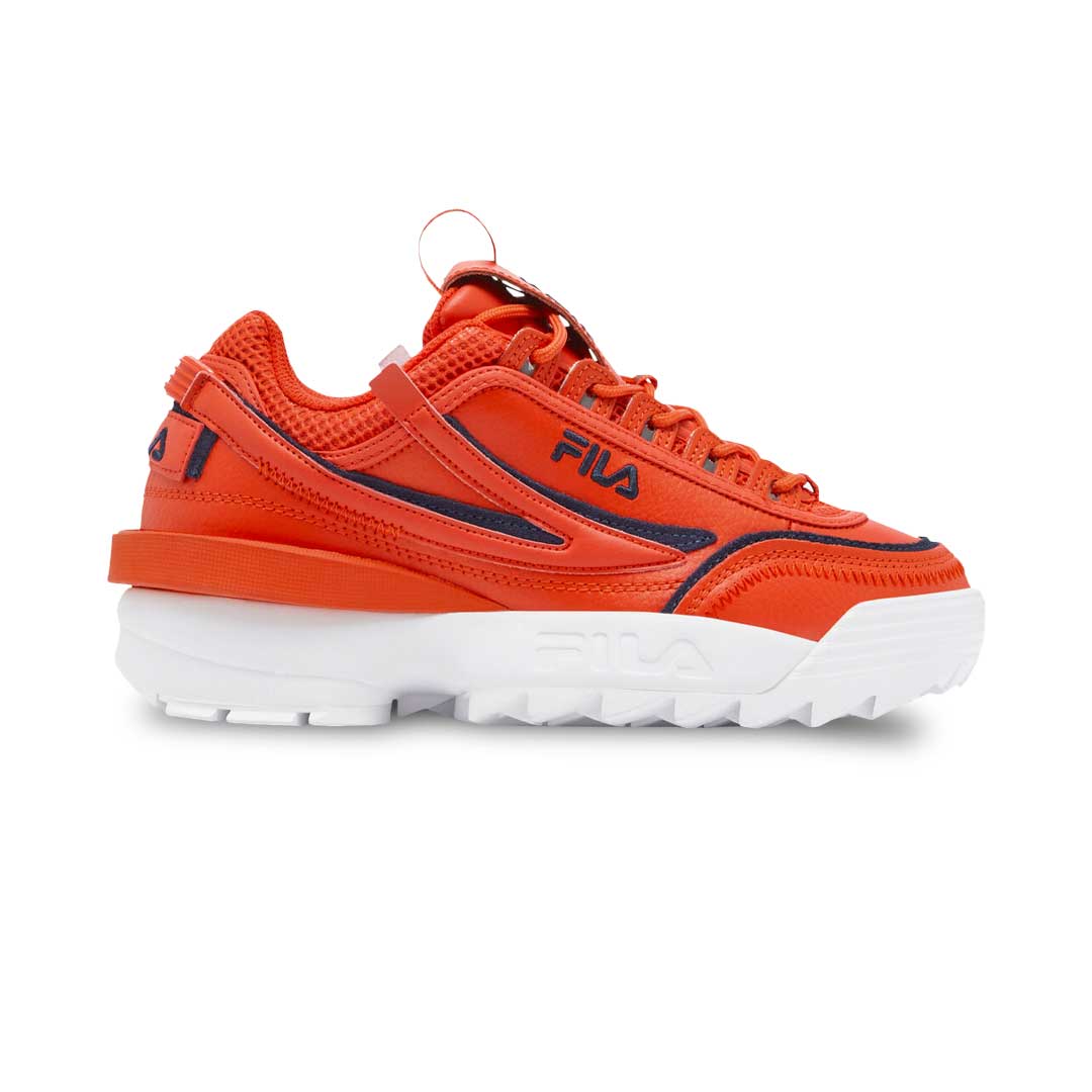 FILA Women s Disruptor II EXP Shoes 5XM01766 826 Red Wht Nvy W9.5
