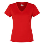 FILA - Women's Tennis Canada V-Neck T-Shirt (TW833783 622)