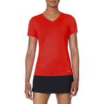 FILA - Women's Tennis Canada V-Neck T-Shirt (TW833783 622)