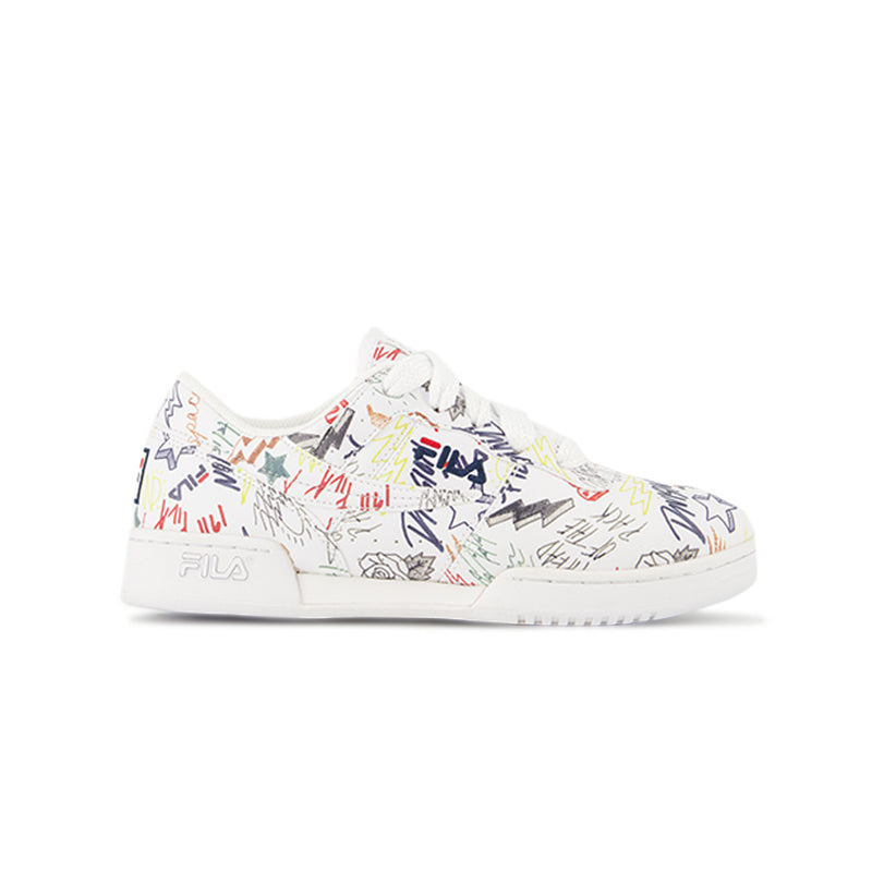FILA - Kids' (Junior) Original Fitness Scriblles Shoes (3FM01732 171)