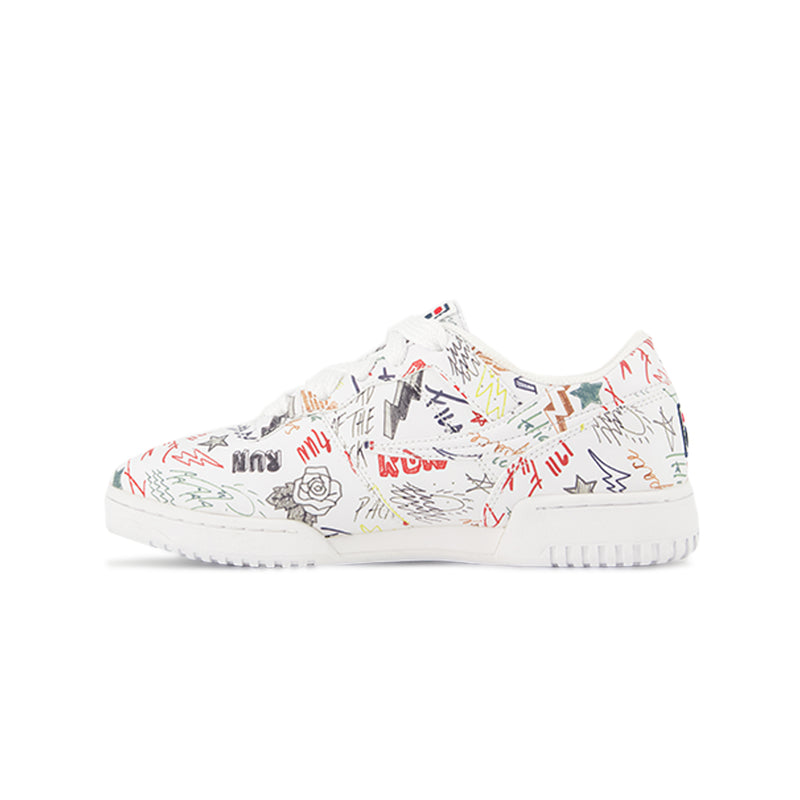 FILA - Kids' (Junior) Original Fitness Scriblles Shoes (3FM01732 171)
