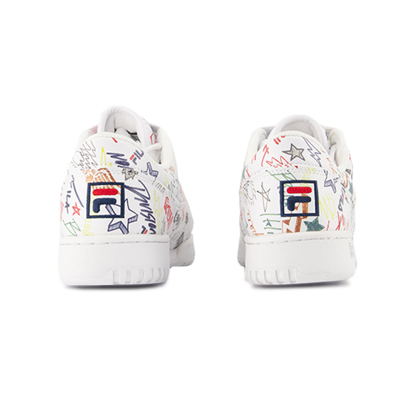 FILA - Kids' (Junior) Original Fitness Scriblles Shoes (3FM01732 171)