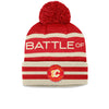 Fanatics - Calgary Flames Heritage Classic Team Cuffed Pom Knit Toque (02M3 448A NHD B0S)
