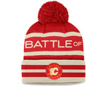 Fanatics - Calgary Flames Heritage Classic Team Cuffed Pom Knit Toque (02M3 448A NHD B0S)