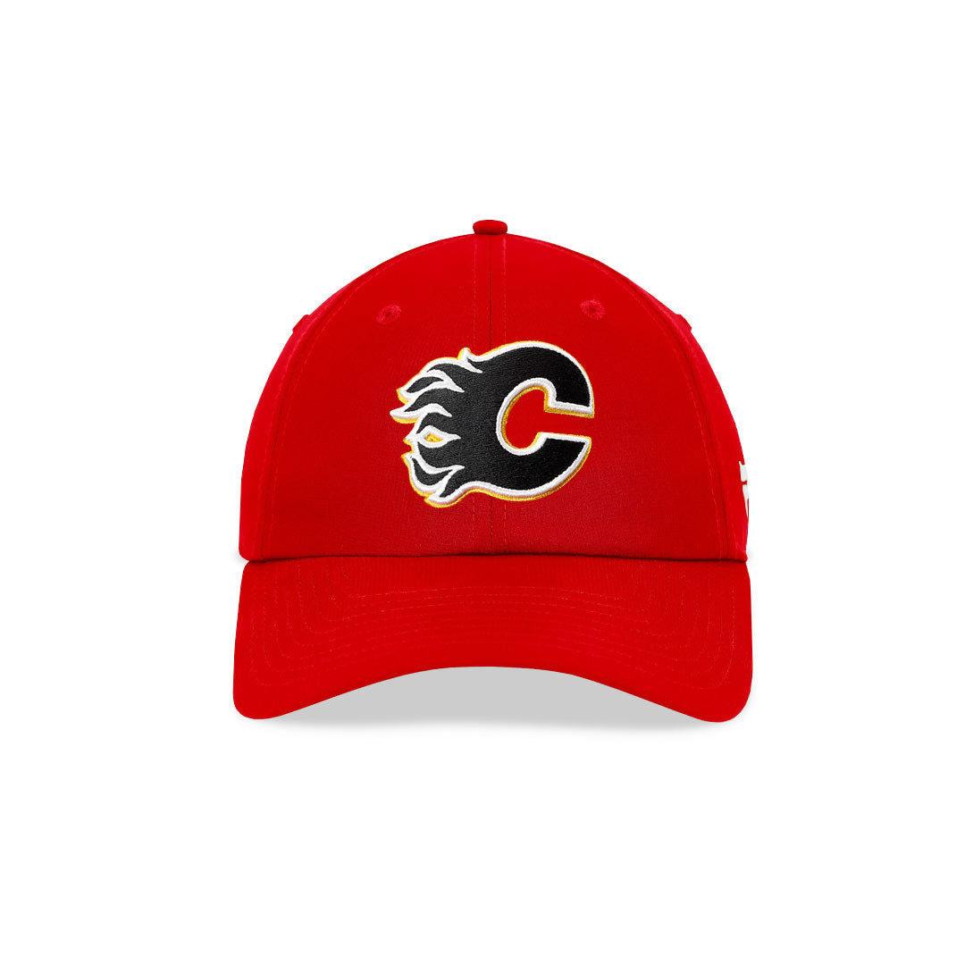 Calgary Men Fanatics - Men's Calgary Flames Core Adjustable Cap (143A BRD 2C ALR ...
