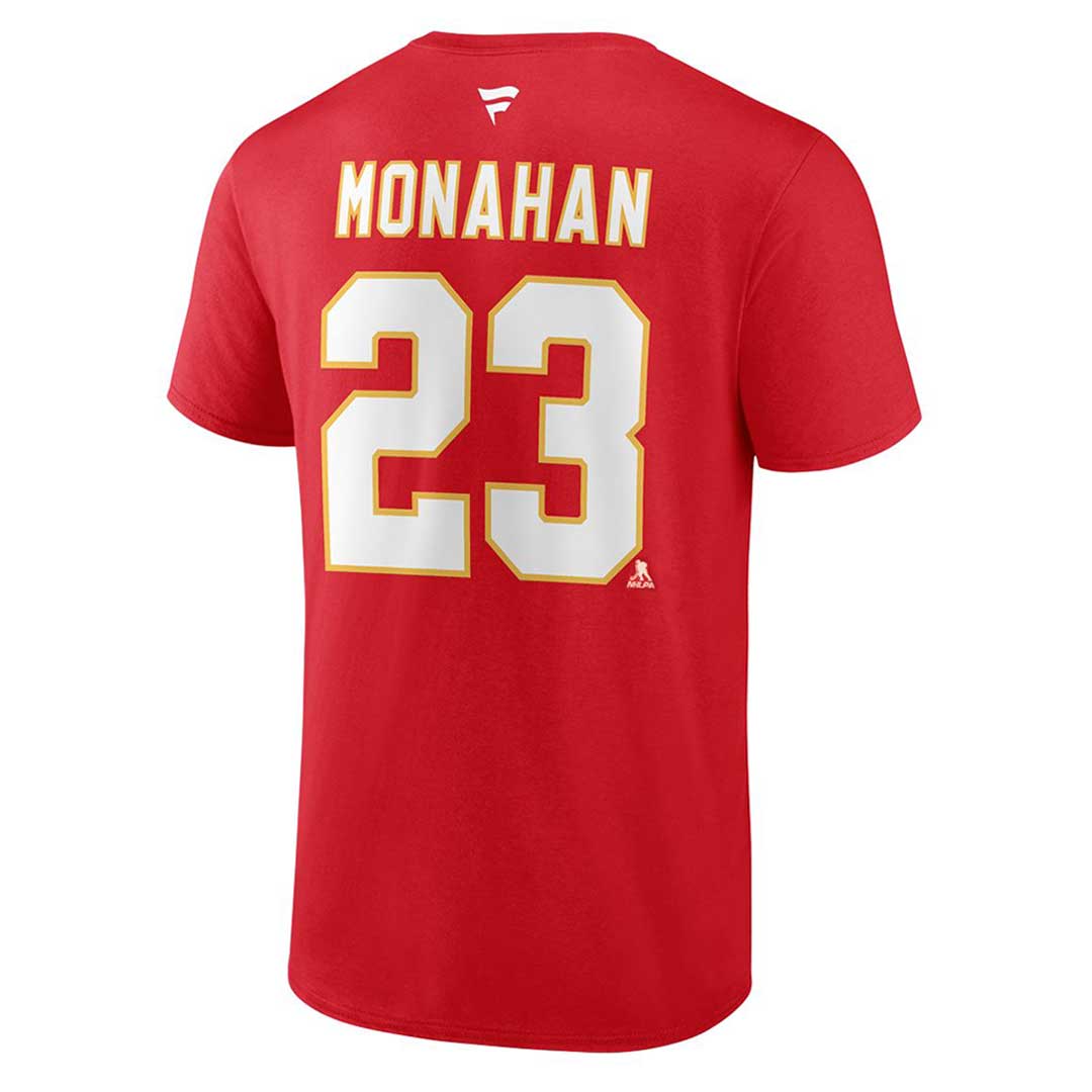 Fanatics Men s Calgary Flames Sean Monahan T Shirt QF6E 0484 H35 FS SVP Sports