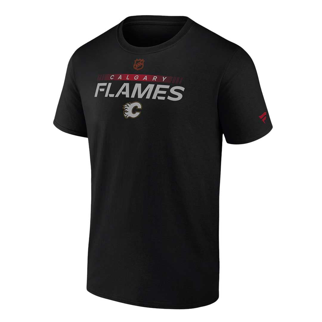 Fanatics Men s Calgary Flames Short Sleeve T Shirt MA86 127A 2C 05D SVP Sports
