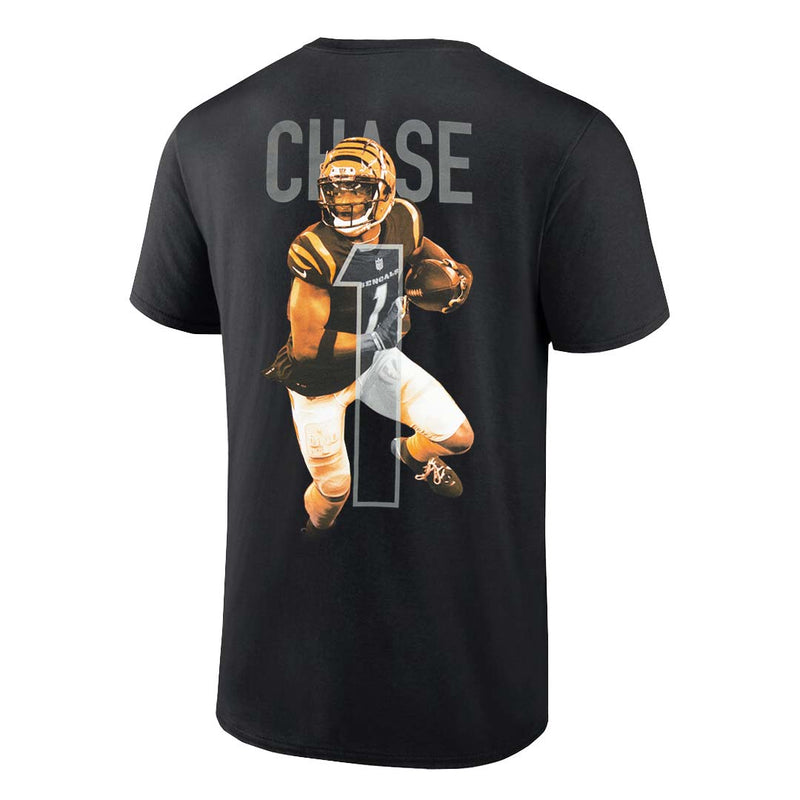 Fanatics - Men's Cincinnati Bengals Ja'Marr Chase Short Sleeve T-Shirt (QF6E 127A 9AF 500)