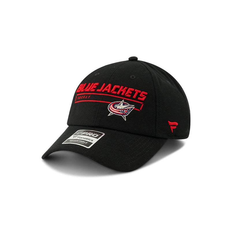 Fanatics - Men's Columbus Blue Jackets Authentic Pro Adjustable Hat (0702 127A 2GD APL)