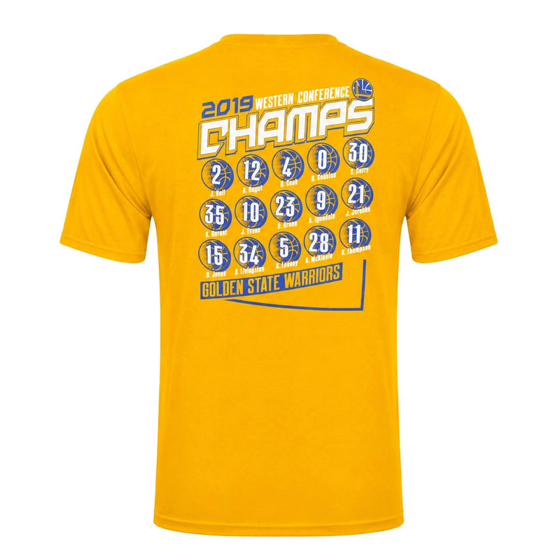Fanatics - Men's Golden State Warriors 2019 Western Conference Champs T-Shirt (QF6E 0599 B53 RCL)