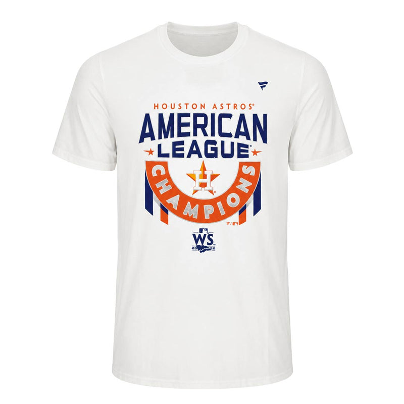 Fanatics - Men's Houston Astros American League Champions T-Shirt (QF6E 0042 HUZ RCK)