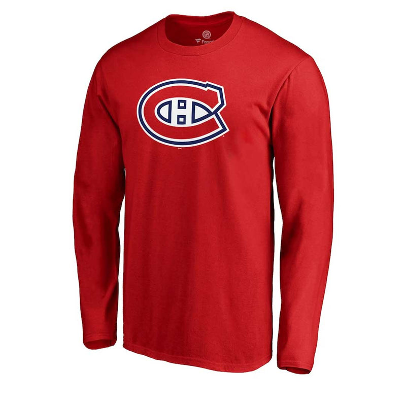 Fanatics - Men's Montreal Canadiens Primary Logo Long Sleeve T-Shirt (QFC5 0484 2C 71M)