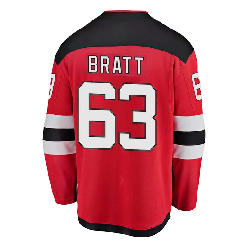 Fanatics - Men's New Jersey Devils Jesper Bratt Breakaway Jersey (879M NJDH H3J B63)