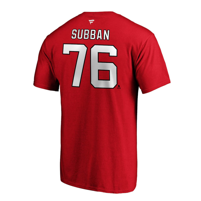 Fanatics - Men's New Jersey Devils P.K Subban Short Sleeve T-Shirt (QF6E 0484 H3J FNM)
