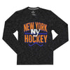 Fanatics - Men's New York Islanders Long Sleeve Heathered T-Shirt (3985 NDG1 2GG 0K1)