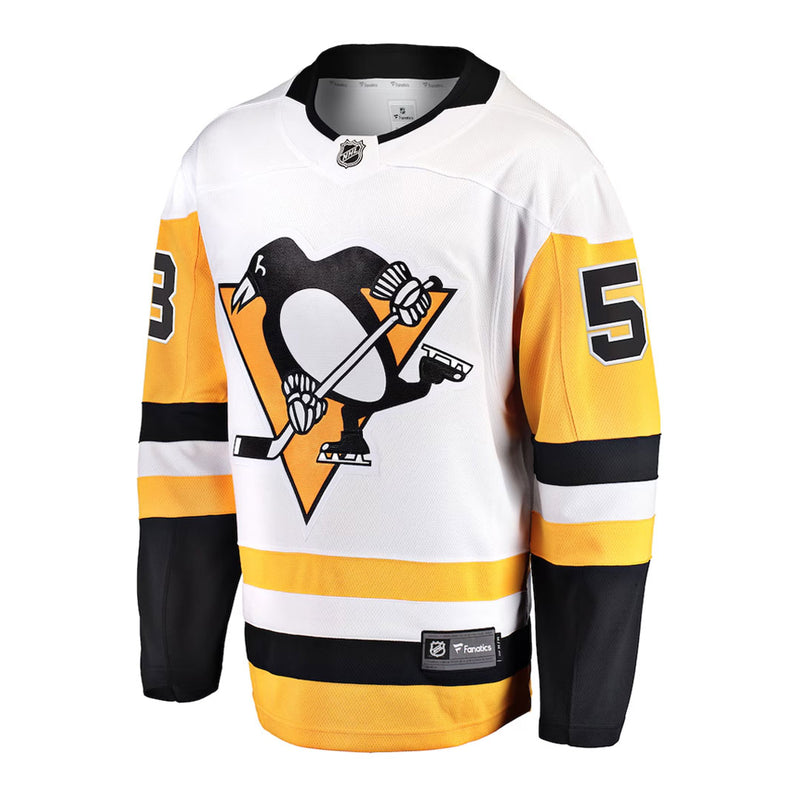 Fanatics - Men's Pittsburgh Penguins Kris Letang Breakaway Jersey (879M PPGA H3Q L58)