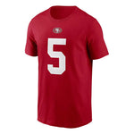 NFL - Men's San Francisco 49ers Trey Lance T-Shirt (N199 6DL 73F NAK)