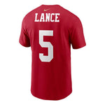 NFL - Men's San Francisco 49ers Trey Lance T-Shirt (N199 6DL 73F NAK)