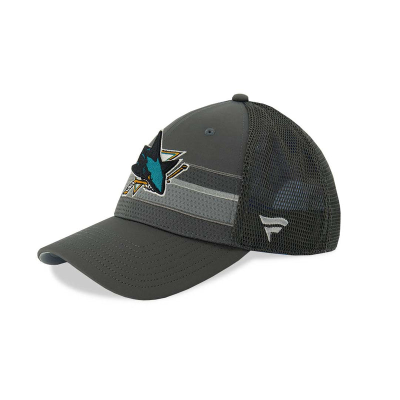 Fanatics - Men's San Jose Sharks Adjustable Mesh Cap (09MW 4805 2GE JCB)