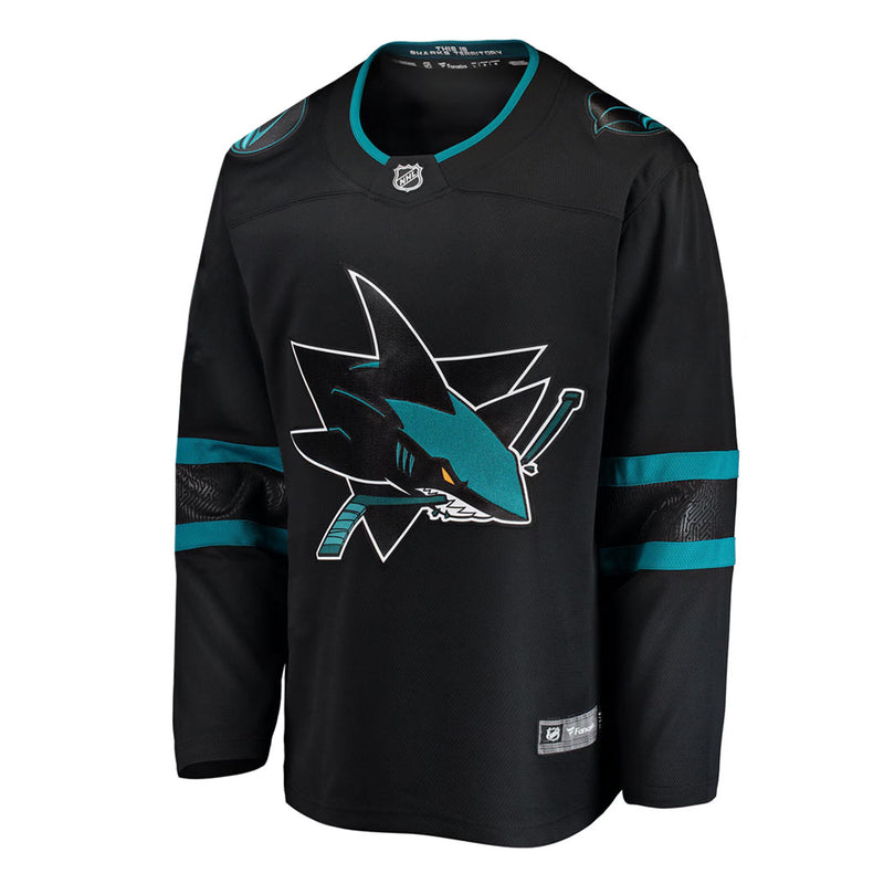 Fanatics - Men's San Jose Sharks Breakaway Home Jersey (879M SSHX 2GE BWX)