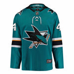 Fanatics - Men's San Jose Sharks Marc-Edouard Vlasic Breakaway Jersey (879M SSHH H3R V44)