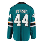 Fanatics - Men's San Jose Sharks Marc-Edouard Vlasic Breakaway Jersey (879M SSHH H3R V44)