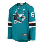 Fanatics - Men's San Jose Sharks Sharks Melker Karlsson Breakaway Jersey (879M SSHH H3R K68)