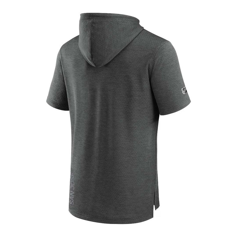 Fanatics - Men's San Jose Sharks Short Sleeve Pullover Hoodie (EZLC 914A 2GE 1OQ)