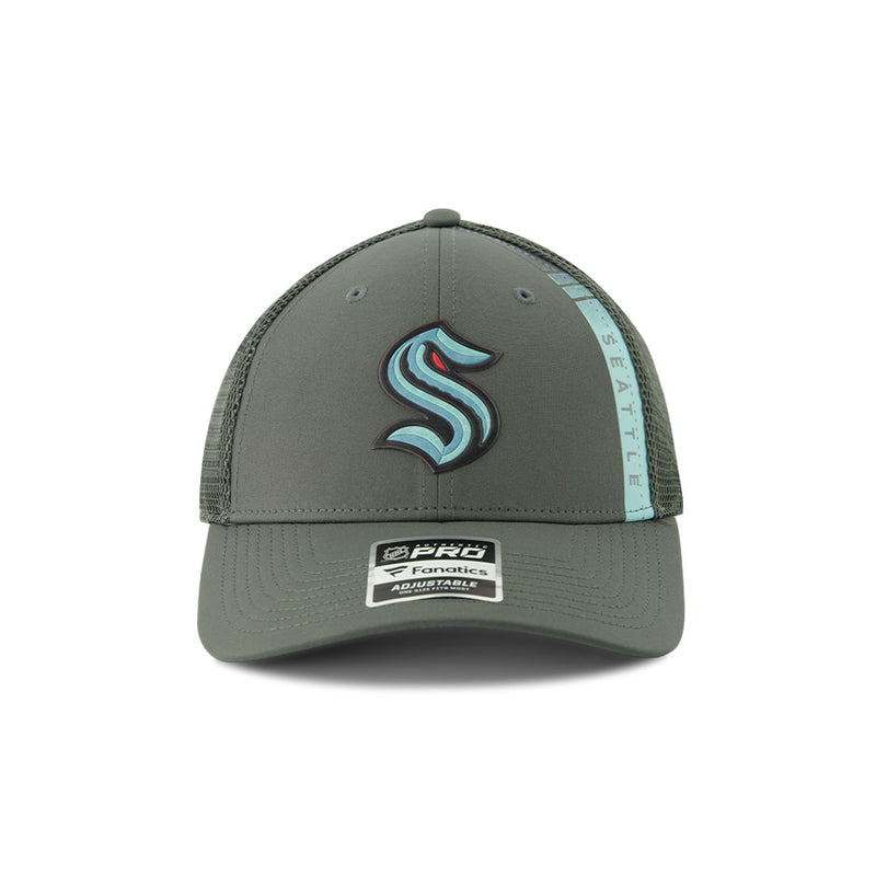 Fanatics - Men's Seattle Kraken Adjustable Mesh Hat (08R2 894E 2GO 88Y)