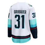 Fanatics - Men's Seattle Kraken Philipp Grubauer Breakaway Jersey (879M SEKA H3O 008)