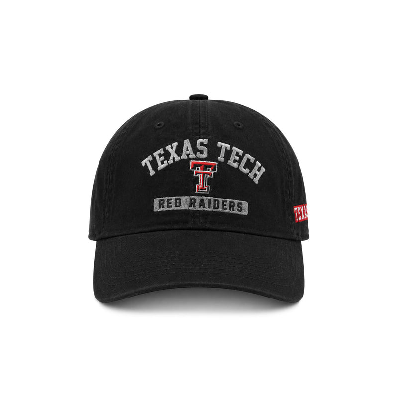 Men's Texas Tech Raiders Curved Adjustable Hat (SDC2 TXTC ADJ BLK)