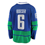 Fanatics - Men's Vancouver Canucks Brock Boeser Breakaway Jersey (879M VCAX H3W B06)