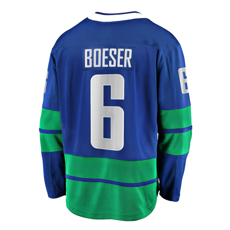 Fanatics - Men's Vancouver Canucks Brock Boeser Breakaway Jersey (879M VCAX H3W B06)