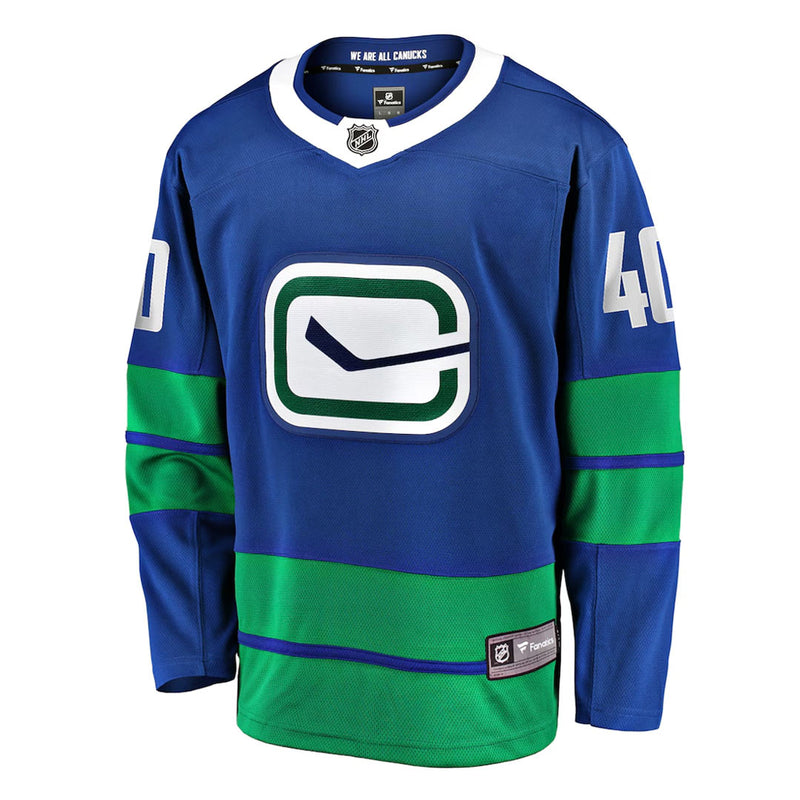 Fanatics - Men's Vancouver Canucks Elias Pettersson Breakaway Jersey (879M VCAX H3W P40)