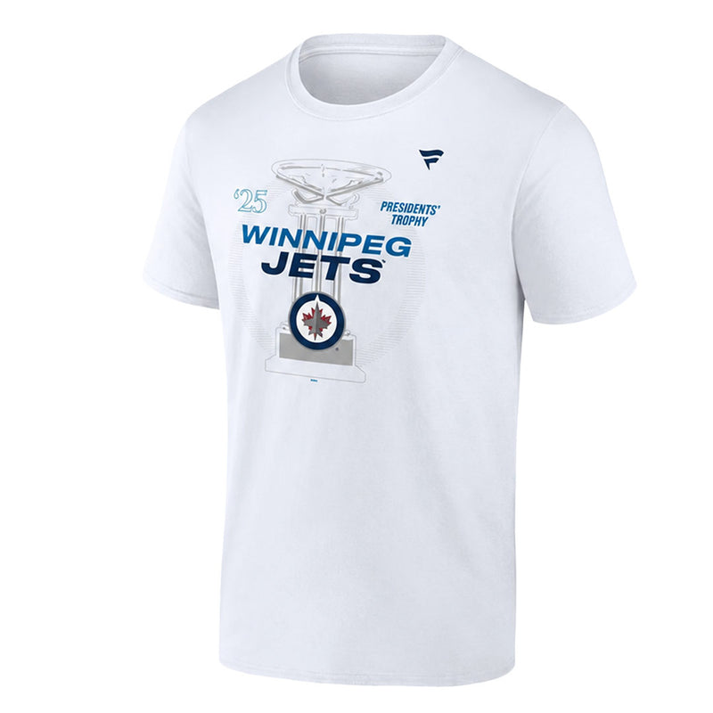 Fanatics - Men's Winnipeg Jets 2025 Presidents' Trophy T-Shirt (QF6E 0042 2XW RXQ)