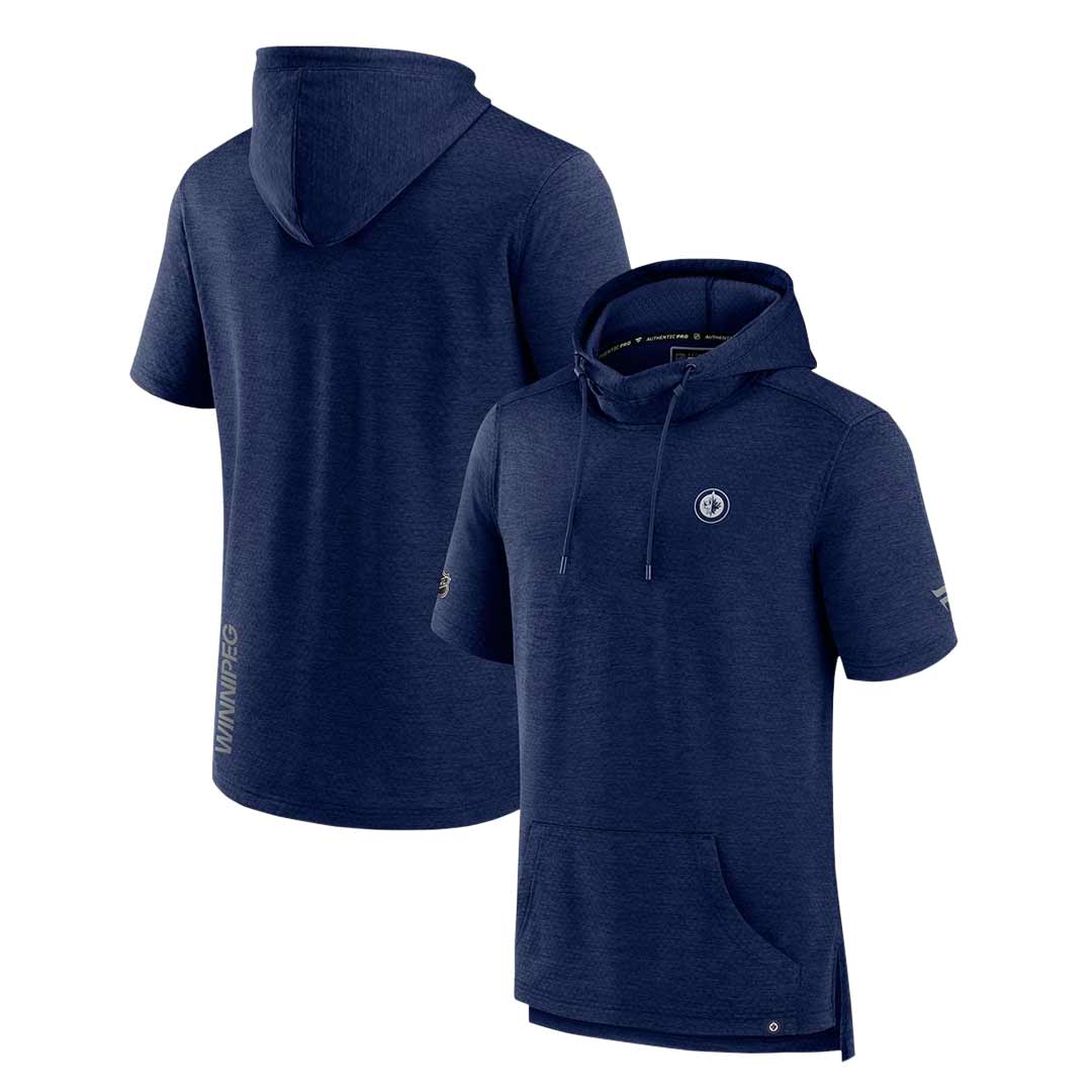 Fanatics - Men's Winnipeg Jets Short Sleeve Pullover Hoodie (MZLC