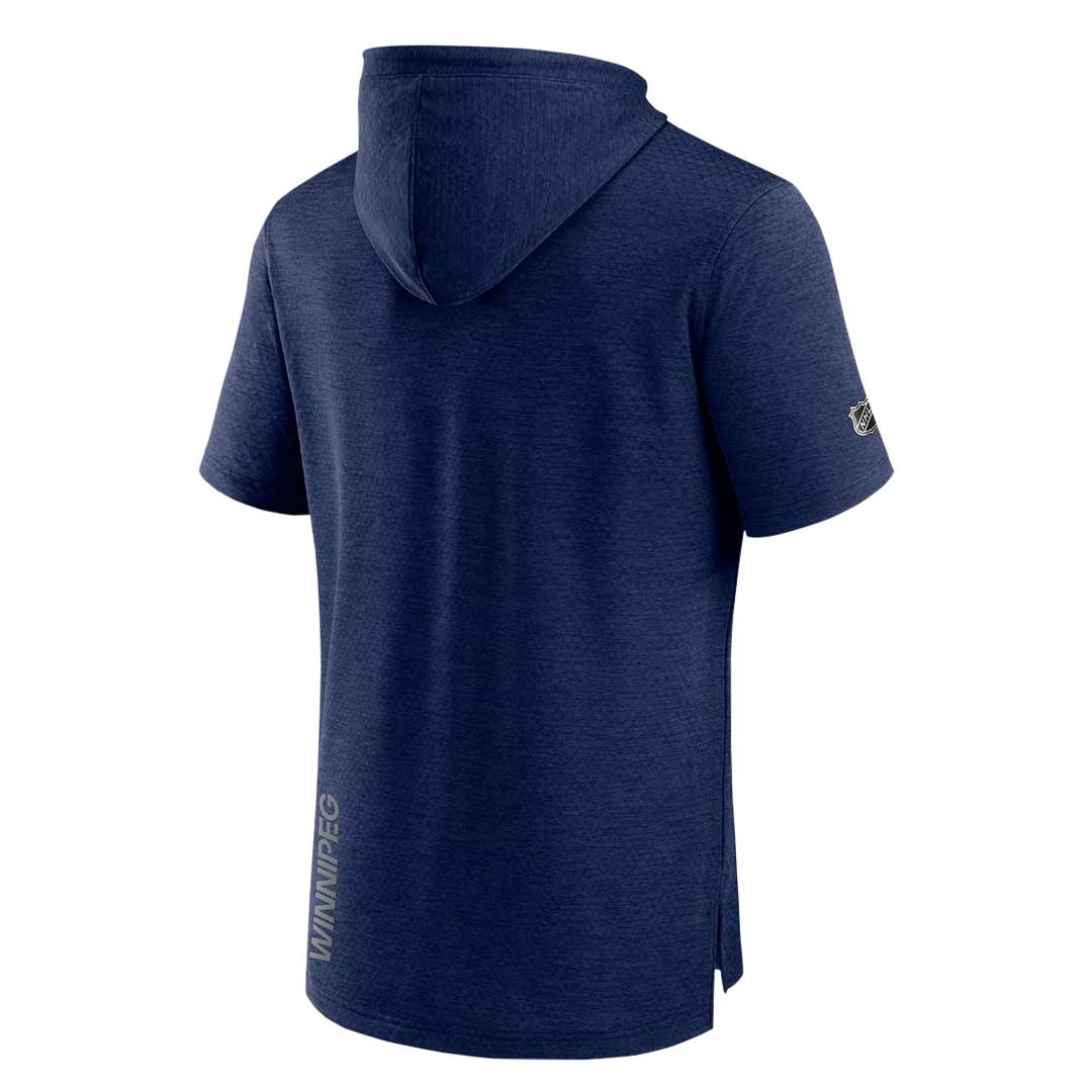 Fanatics - Men's Winnipeg Jets Short Sleeve Pullover Hoodie (MZLC