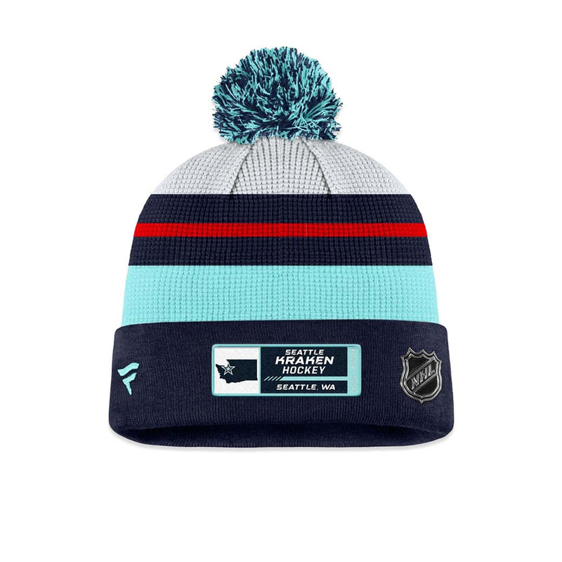 Fanatics - Seattle Kraken Cuffed Pom Beanie (19MN 4548 2GO JBV)