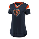 Fanatics - Women's Chicago Bears Khalil Mack Draft Me Lace-Up T-Shirt (3Z25 A828 7QF 2DA)
